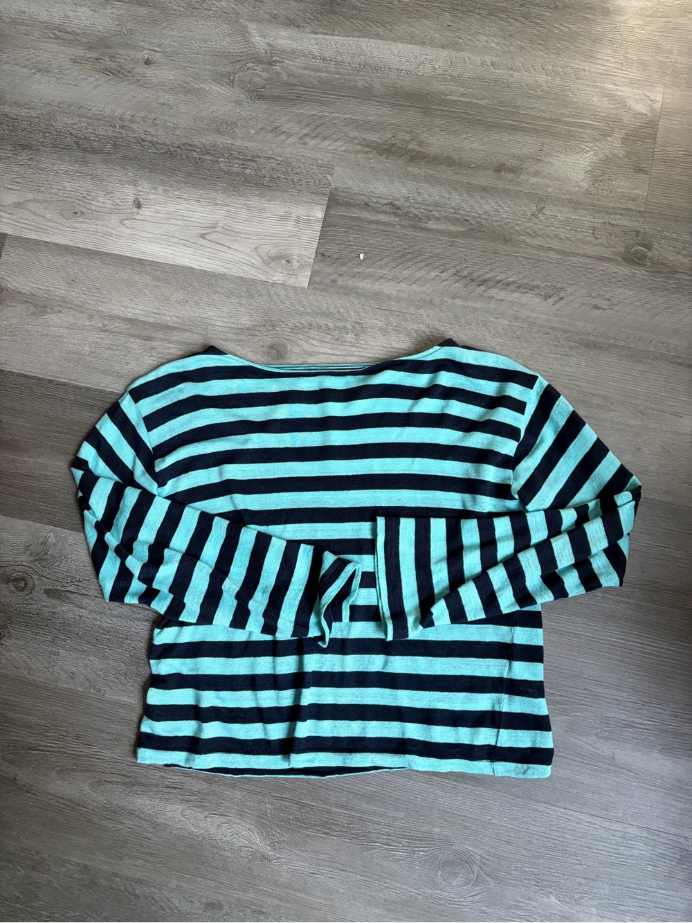 J. Crew Linen Striped Long Sleeve